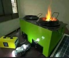 Solar charcoal stove - Aba Nkomini