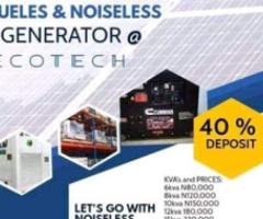 New modern echotech fuelless noiseless and smokeless generator for sell call - Abraka