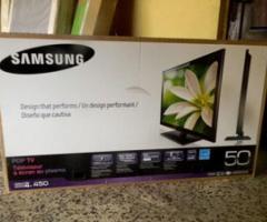 Brand New 50" Samsung Plasma 1080p Tv Dirt Cheap Big Deal - Eku