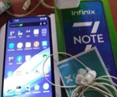 Infinix note 7 pro for promo price - Ede
